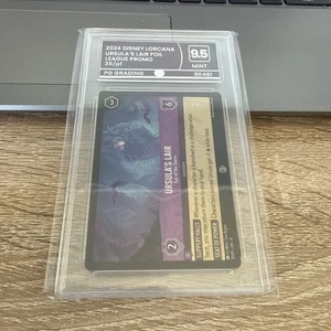 Disney Lorcana Ursula's Lair Eye of the Storm League Promo Card 35/P1 Graded 9.5 - Bild 1 von 2