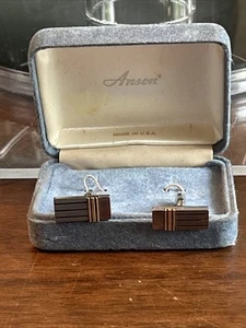 Vintage Anson Cuff Links - Picture 1 of 15