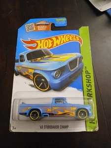 Hot Wheels ‘63 Studebaker Champ Blue 214/250 - Picture 1 of 2