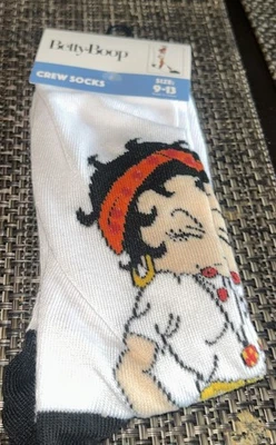 Calcetines Betty Boop - Nuevos - Talla 9-13 Foto 1 de 3