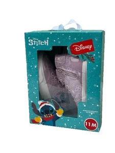 Disney Lilo & Stitch High Top Shoes Ground Up Lavender Toddler Girls Size 11 NEW - Picture 1 of 5