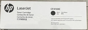 HP 410X Czarny wysokowydajny kontraktowy toner Kaseta CF410XC - Zdjęcie 1 z 2