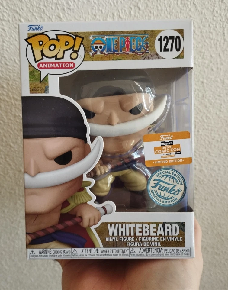 Funko Pop One Piece Whitebeard Heroes Comic Con  - Imagen 1 de 1
