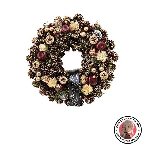 New Green House CM Natural Wreath Medium Twinkle Gold CM1366-B - Image 1 of 1