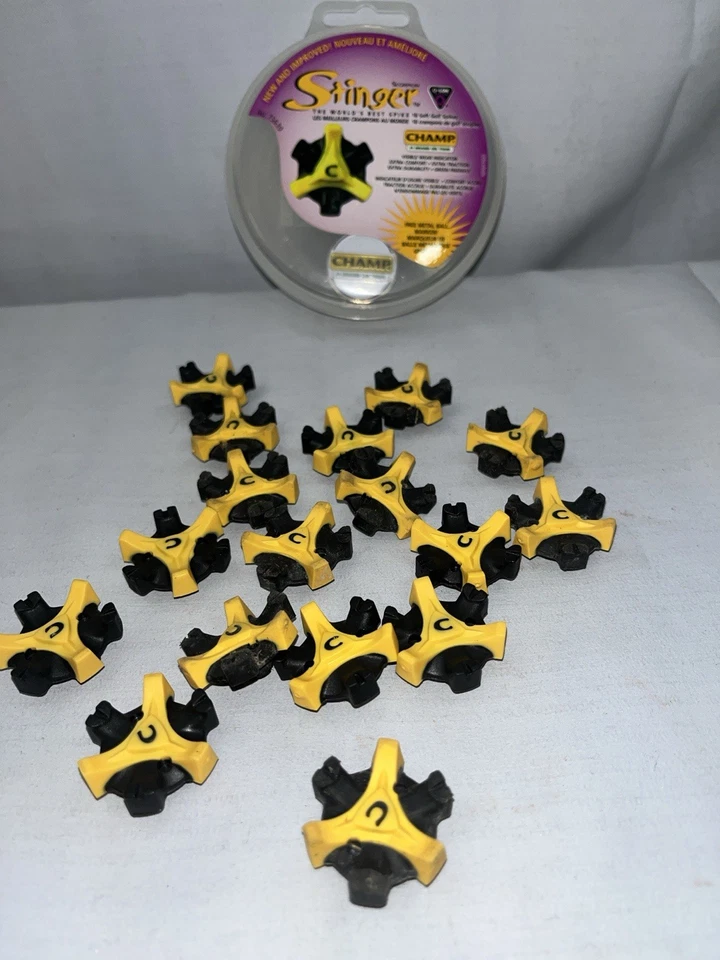 Marcador de bola de metal Scorpion Stinger Golf Spikes Champ 75630 Q-Lok Foto 1 de 4