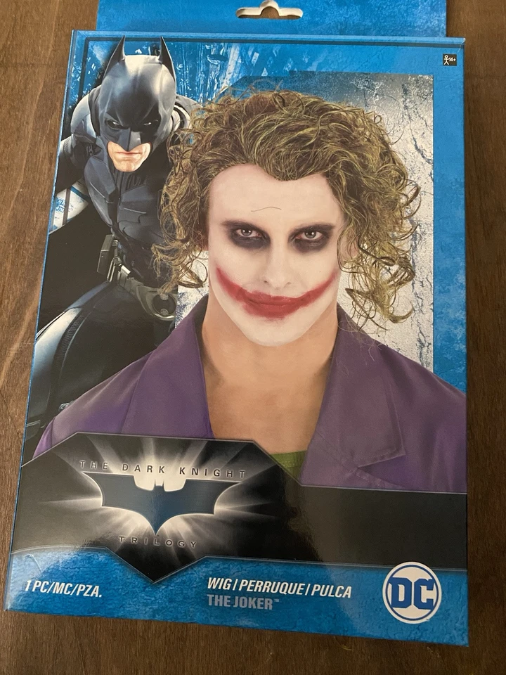 Fantasia cosplay Halloween Batman The Joker, média - Imagem 1 de 1