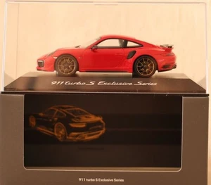 Porsche 911 991 Turbo S rouge métallisé série Spark Exclusives - Imagen 1 de 1