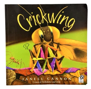 Crickwing by Janell Cannon Vintage 2005 Voyager Children's Paperback Book - Picture 1 of 11