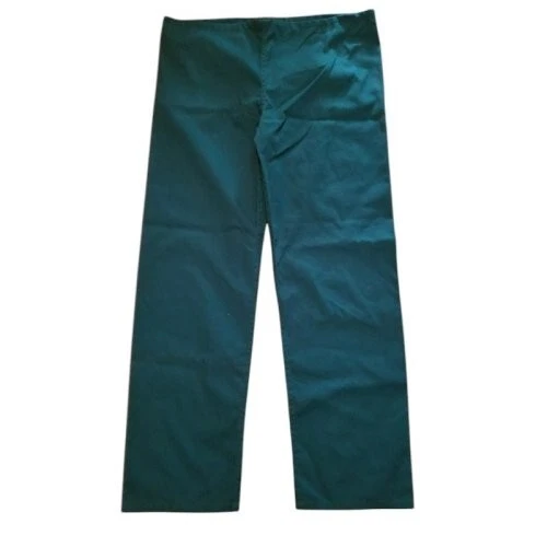 * Nuevos Pantalones Exfoliantes SIMPLY BASIC Verde Sólido Cordón Cintura PEQUEÑOS Foto 1 de 3