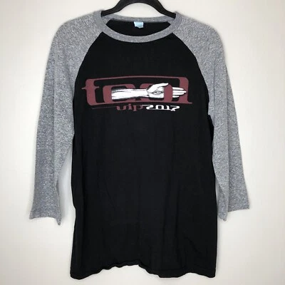 Camicia TOOL 2017 VIP Pacific USA concerto tour taglia media adulto unisex metal rock - Immagine 1 di 3