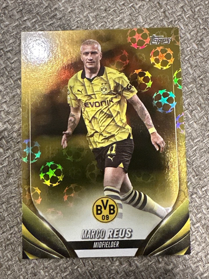 2023-24 Topps Uefa CC Marco Reus Gold Starball #173 Borussia Dortmund - Image 1 of 1