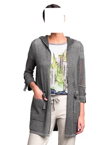 Alba Strick Jacke m. Deko-Glanzgarn khaki Gr. 42, Gr. 44, Gr. 46, 48 0822396478 - Picture 1 of 7