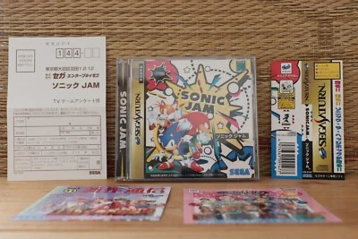 SONIC JAM Complete Set! Sega Saturn SS Japan Very Good+ Condition! - Image 1 of 3
