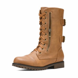 Bota Mujer Elena Iachi Army Negra - Bendito Secreto