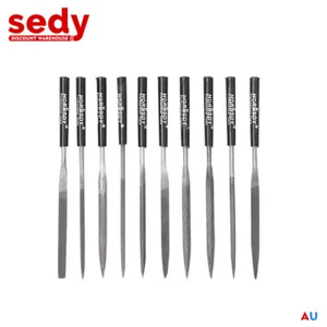 10Pcs Diamond Mini Needle File Set 160mm x 4mm For Metal Jeweler Wood Carving - Picture 1 of 9