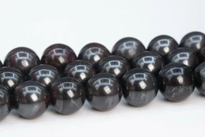 6MM Genuine Natural Dark Purple Sugilite Beads Grade AAA Round Loose Beads - Picture 1 of 4