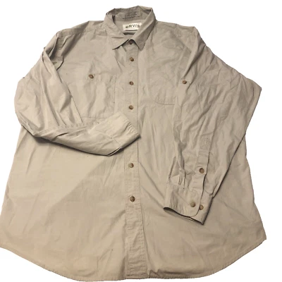 Camisa informal con botones Orvis Shooters - Talla grande Foto 1 de 4