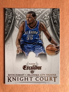 2014-15 Panini Excalibur Kevin Durant Knight Court #23 Oklahoma City Thunder￼