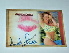 2022 Collectors Expo Model Angela Little Autographed Kiss Card