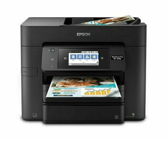 Epson WorkForce Pro WF-4740 All-In-One Inkjet Printer - Black - Image 1 of 1