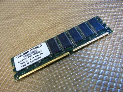 A0TQD PO 126086.1 DDR PC3200 400MHz Desktop Memory Module  1GB  (One Stick) - Image 1 of 3