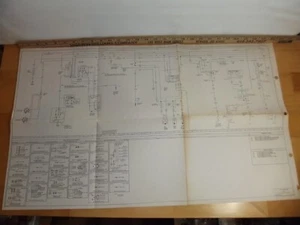 VINTAGE 1971 FACTORY MERCURY  WIRING DIAGRAM SHEET - Picture 1 of 6