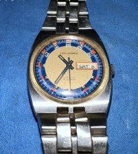 RARE LORD WARREN Armand Nicolet Watch. Vintage Mens Watch, Not Running Currently