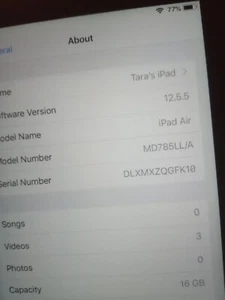 apple ipad air 1st generation Tablet - Picture 1 of 3