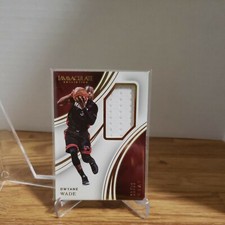 2015-16 Panini Immaculate Memorabilia 15/99 Dwyane Wade #15