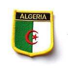x2 Pack FLAG PATCH PATCHES algeria IRON ON COUNTRY EMBROIDERED WORLD FLAG