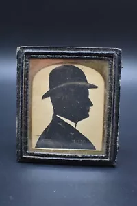 19th charactuer silhouette side portrait - Picture 1 of 2