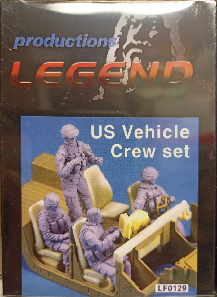MODELLISMO - US Vehicle Crew set - LEGEND 1:35cale - Immagine 1 di 1