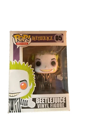 Funko Pop! Movies Beetlejuice #05 Beetlejuice Vinyl Figure New - Imagem 1 de 4