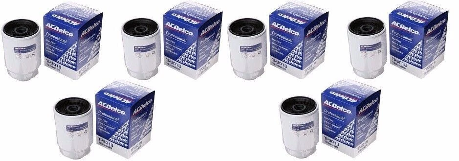 6 AC DELCO DIESEL FUEL FILTER TP3018 TP3012 12664429 12633243 NEW DURAMAX CASE - Image 1 of 1