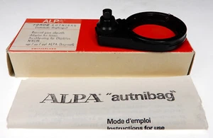 Adaptador automático Alpa-Nikon AUTNIBAG #Caja2...... como nuevo con caja, I.B. - Imagen 1 de 9