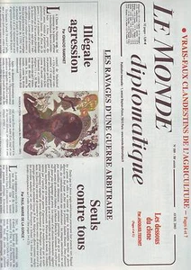 le monde diplomatique 589 - ogm - ONU - - Picture 1 of 1