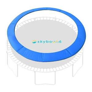 SkyBound 15 Foot Blue Trampoline Pad (fits up to 8 Inch springs) - Standard - Picture 1 of 8