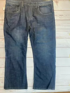 Buffalo David Bitton Travis Easy Fit Stretch 42 x 30 Herren Jeans dunkle Waschung 1973 Neu mit Etikett - Bild 1 von 7