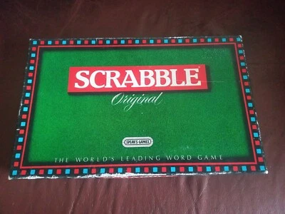 1988 SCRABBLE Board Game with Original Instructions, Bag, Pencil and Score Paper - Image 1 of 4