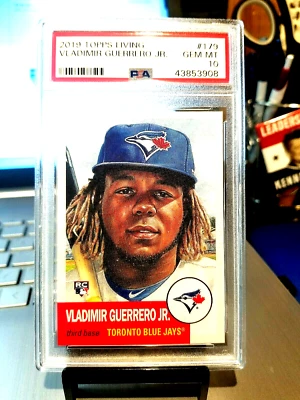 2019 Topps Living Vladimir Guerrero Jr. Rookie Card #179 - PSA 10 - Gem Mint - Image 1 of 4