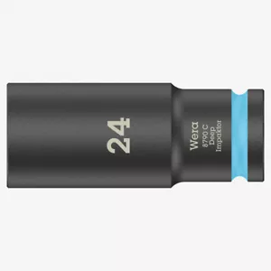 Wera 004839 Impact Deep Socket, 1/2" Drive, 24mm - Picture 1 of 1