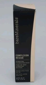 New EXP 08/22 BareMinerals 10g Opal Complexion Rescue Hydrating Foundation Stick - Picture 1 of 4
