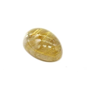 52,45 cts ovaler goldener Rutilquarz Edelstein, AAA natürlicher goldener Rutilquarz - Bild 1 von 12