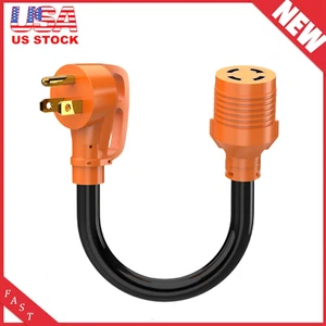 Generator Transfer Switch Adapter Cord TT-30P to L14-30R with Ergonomic Handle - Bild 1 von 6