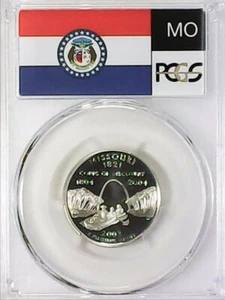 2003-S 25C State Quarter Missouri PCGS PR69 DCAM 90% Silver 22llll0625 - Picture 1 of 4