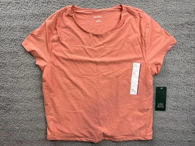 Wild Fable Shirt Womens XXL Coral Orange Short Sleeve Crewneck Stretch T-Shirt - Image 1 of 4