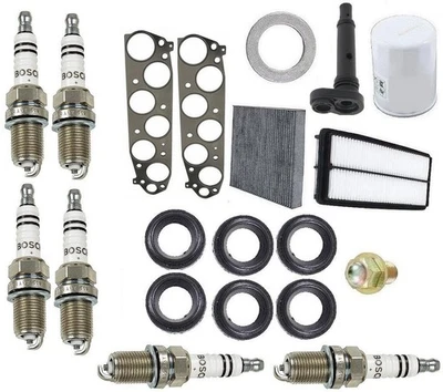 For Acura TL 3.2L Tune Up Kit PCV Valve Oil Cabin Filter Bosch Spark Plugs Set - Image 1 of 4
