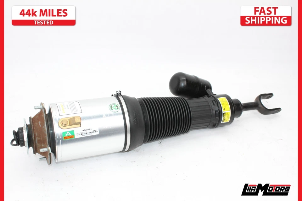 2003-2013 BENTLEY CONTINENTAL GT FRONT LEFT DRIVER AIRMATIC AIR SHOCK STRUT - Image 1 of 4