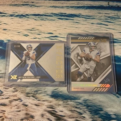 2020 Panini XR #64 Matthew Stafford  /75 - Image 1 of 4