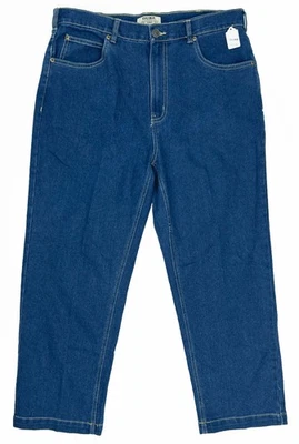 Haband Duke Stretch Authentic Relax Fit Medium Wash Denim Pant Jeans Men's 34/27 - Image 1 of 3